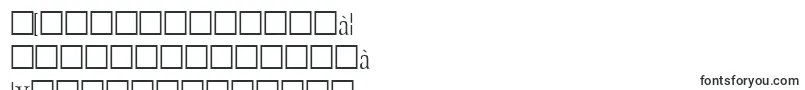 Fonte OldstylecondensedRegular – fontes bengalis